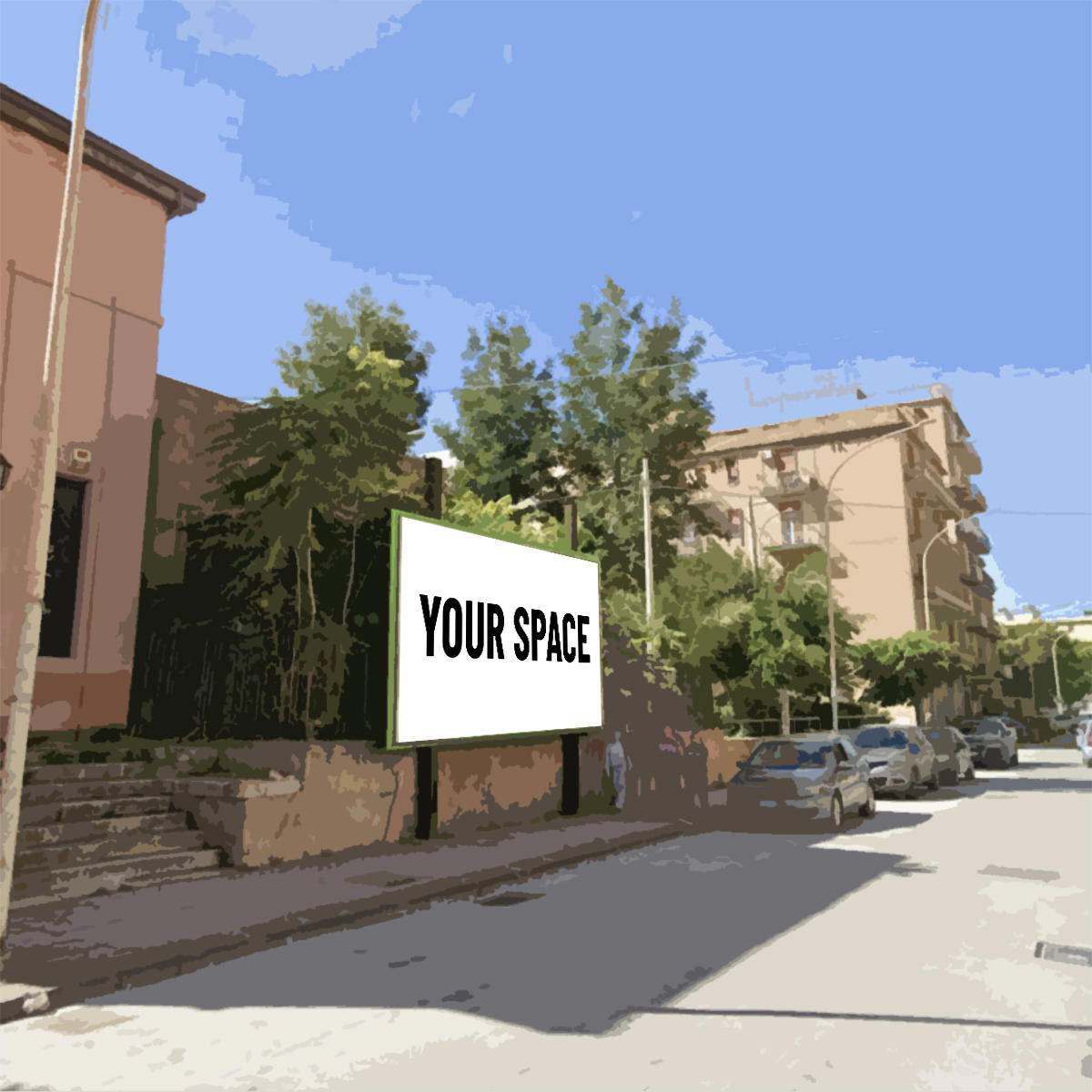 SPAZIO PUBBLICITARIO 600 x 300 Via Pirandello (PALMA DI MONTECHIARO) Dal 19/10/2026 al 01/11/2026 14 giorni